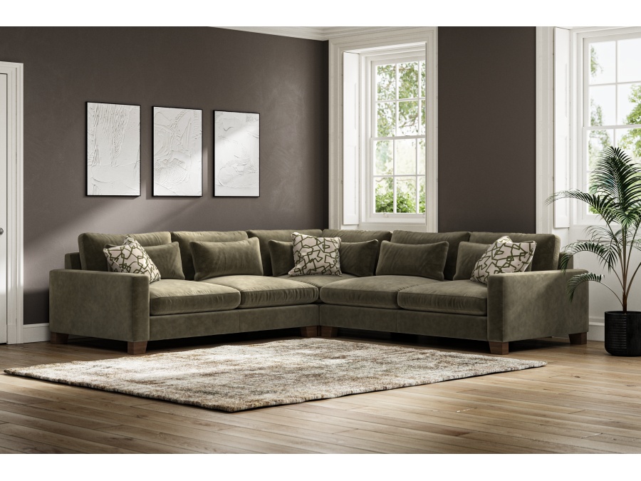 Fabric Corner Sofas