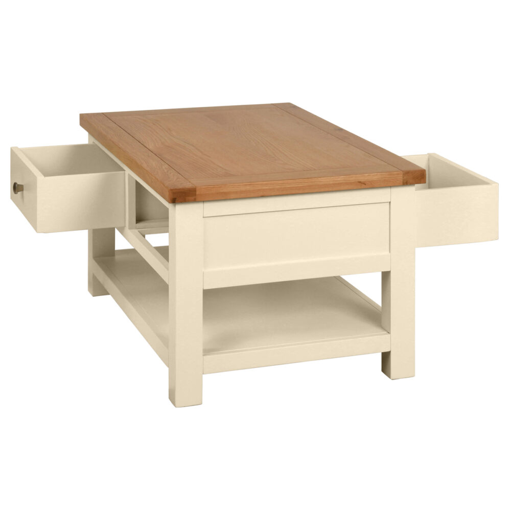 DPT068PI_painted_coffee_table_with_drawers_living_room_storage_oak_top_ivory_open_drawers-1000x0-c-default